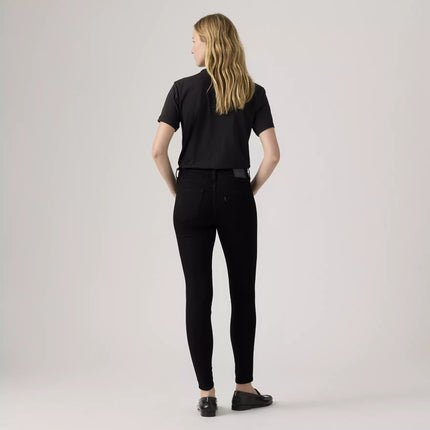 LEVIS 720 WOMEN'S HIRISE SUPER SKINNY JEANS - BLACK