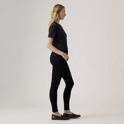 LEVIS 720 WOMEN'S HIRISE SUPER SKINNY JEANS - BLACK