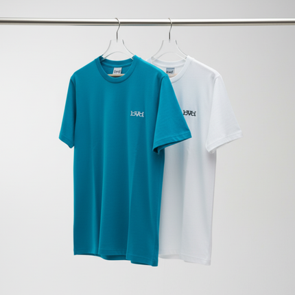 Essential 2 Pack Tee - White & Teal