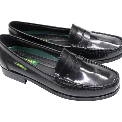 DAKOTAS PAUL HI-SHINE MOC - BLACK