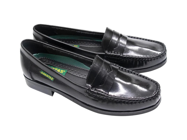 DAKOTAS PAUL HI-SHINE MOC - BLACK