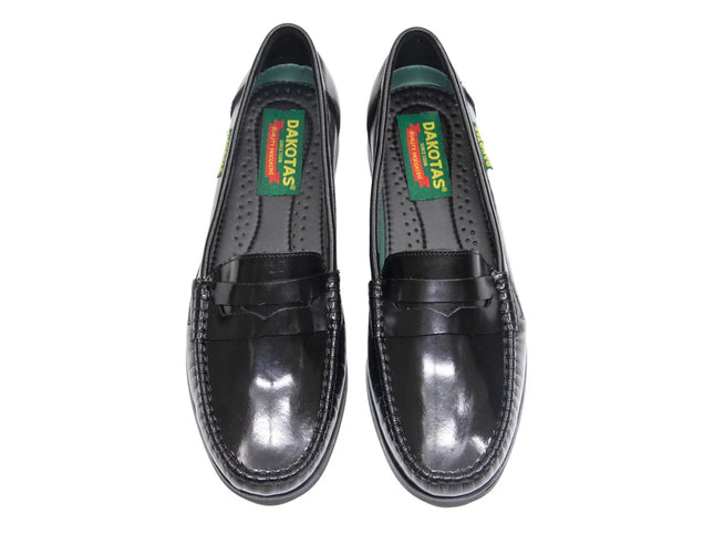 DAKOTAS PAUL HI-SHINE MOC - BLACK