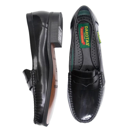 DAKOTAS PAUL HI-SHINE MOC - BLACK