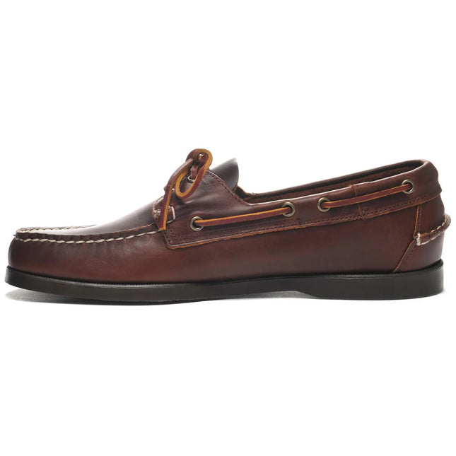 SEBAGO DOCKSIDE PORTLAND WAXED - BROWN GUM