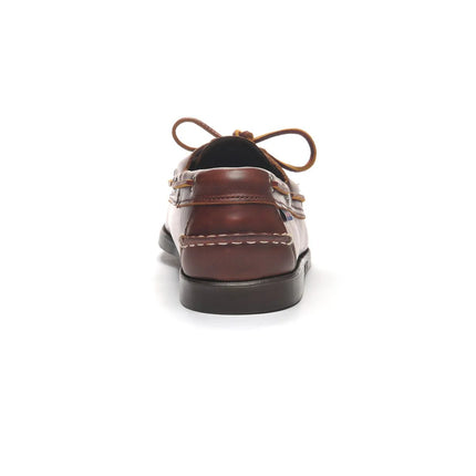 SEBAGO DOCKSIDE PORTLAND WAXED - BROWN GUM