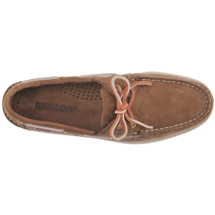 SEBAGO DOCKSIDE PORTLAND NUBUCK - BROWN