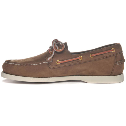 SEBAGO DOCKSIDE PORTLAND NUBUCK - BROWN