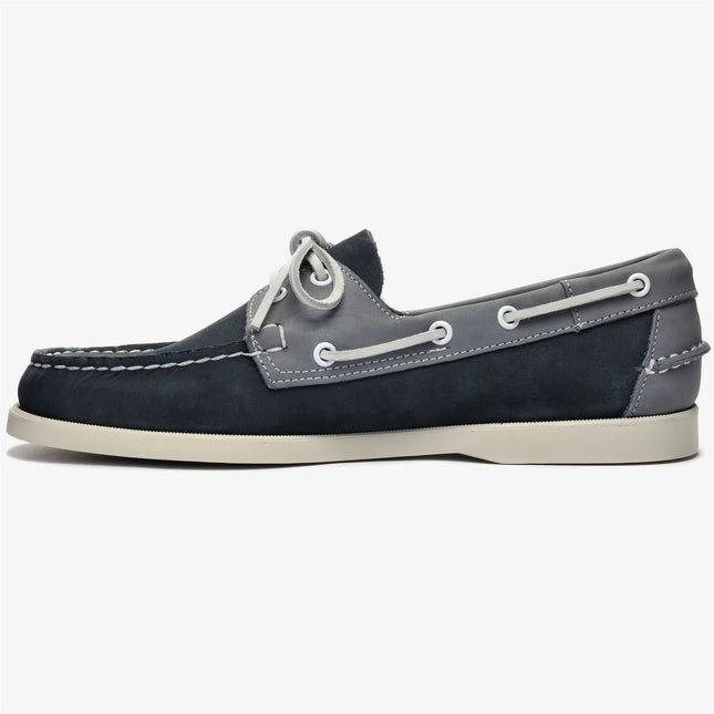 SEBAGO PORTLAND SPINNAKER NUBUCK - NAVY GREY