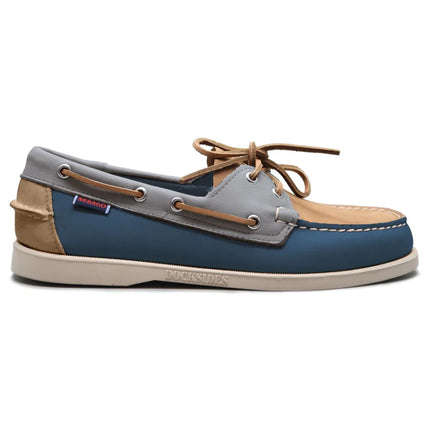 SEBAGO PORTLAND SPINAKER NBK WAX - BLUE TAN