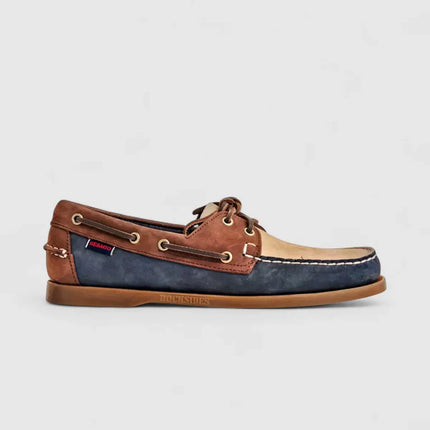 SEBAGO PORTLAND SPINNAKER NBK - NAVY BROWN