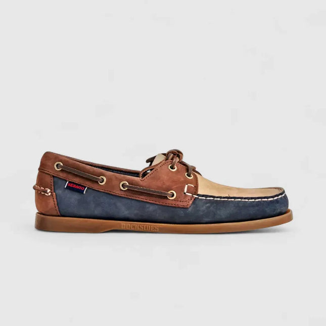 SEBAGO PORTLAND SPINNAKER NBK - NAVY BROWN