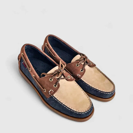 SEBAGO PORTLAND SPINNAKER NBK - NAVY BROWN