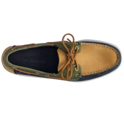 SEBAGO PORTLAND SPINNAKER NBK - BLUE GREEN