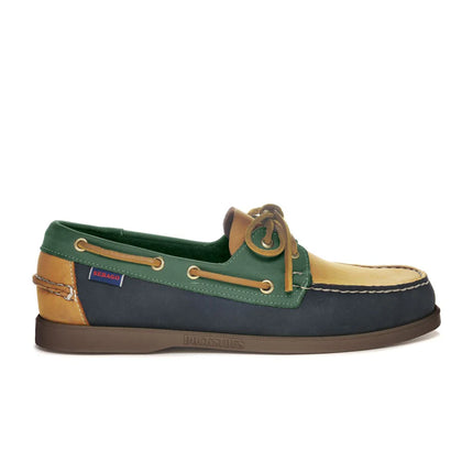 SEBAGO PORTLAND SPINNAKER NBK - NAVY GREEN