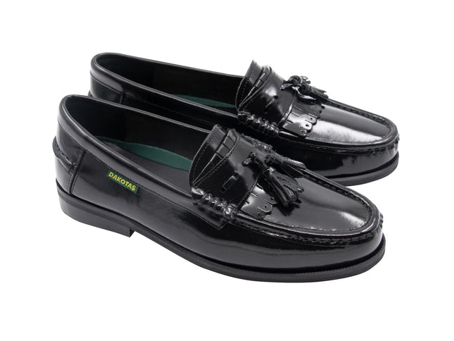 DAKOTAS KENNY HI-SHINE MOC - BLACK
