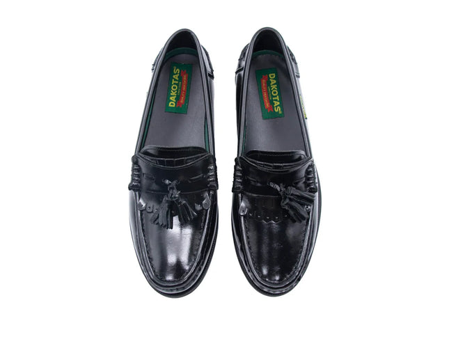DAKOTAS KENNY HI-SHINE MOC - BLACK