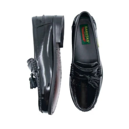 DAKOTAS KENNY HI-SHINE MOC - BLACK