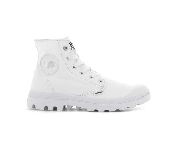 PALLADIUM MONO CHROME - WHITE