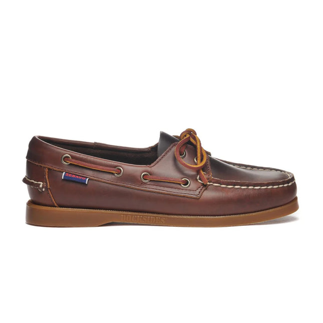 SEBAGO DOCKSIDES PORTLAND WAXED WMN - BROWN