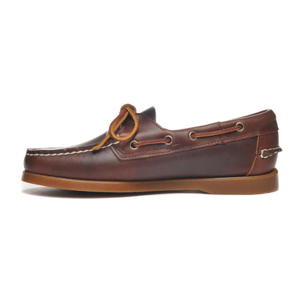 SEBAGO DOCKSIDES PORTLAND WAXED WMN - BROWN