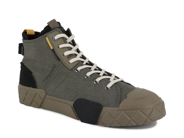 PALLADIUM ACE CITY SHELL CHUKKA - OLIVE NIGHT