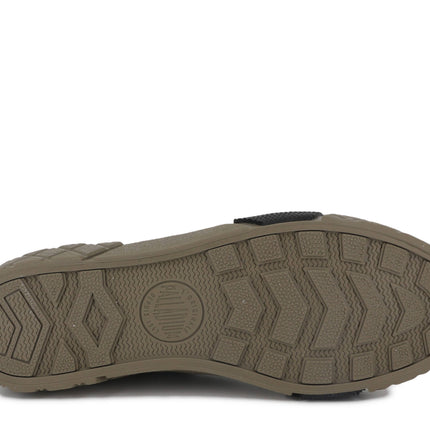 PALLADIUM ACE CITY SHELL CHUKKA - OLIVE NIGHT