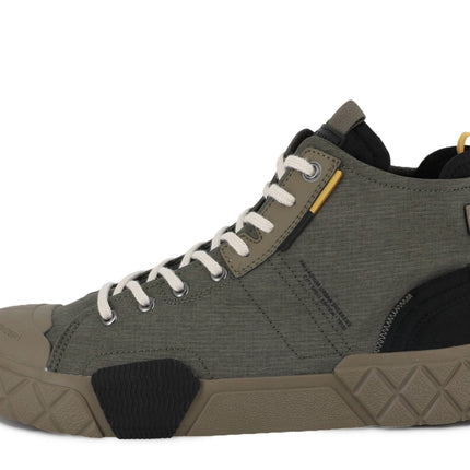 PALLADIUM ACE CITY SHELL CHUKKA - OLIVE NIGHT