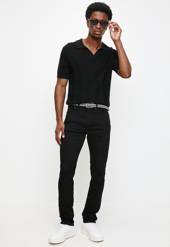 LEVIS 510 MEN'S SKINNY JEANS - BLACK
