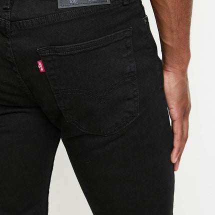 LEVIS 510 MEN'S SKINNY JEANS - BLACK