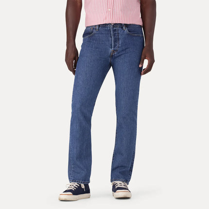 LEVIS 501 MEN'S ORIGINAL JEANS - STONEWASH