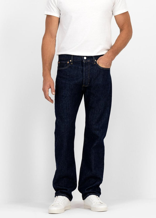 LEVIS 501 MEN'S ORIGINAL JEANS - INDIGO