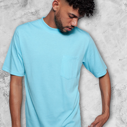 Classic Pocket T Short Sleeve - Aqua