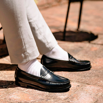 BASS WEEJUN LARSON MOC PENNY - BLACK