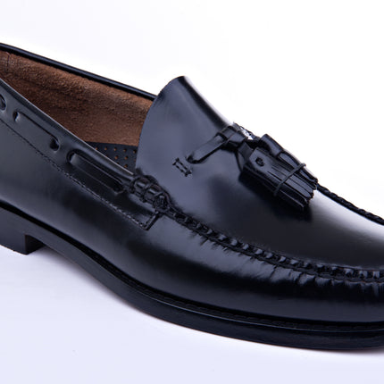 BASS WEEJUNS LARKIN MOC TASSEL - BLACK