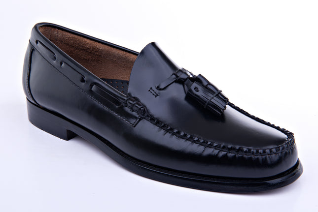 BASS WEEJUNS LARKIN MOC TASSEL - BLACK