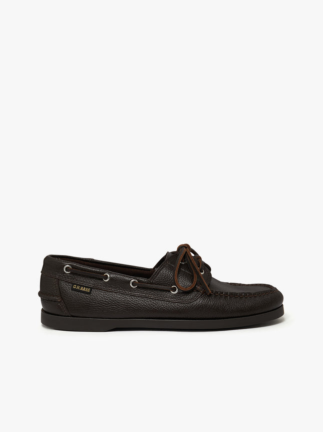 BASS JETTY II BOATER 2 EYE - DK BROWN