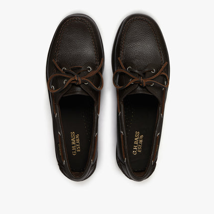 BASS JETTY II BOATER 2 EYE - DK BROWN