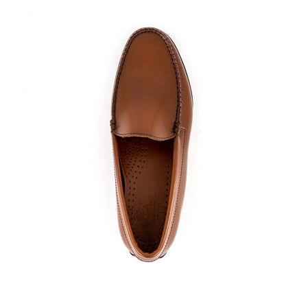 BASS WEEJUNS VENETIAN - BRUSH OFF LEATHER COGNAC
