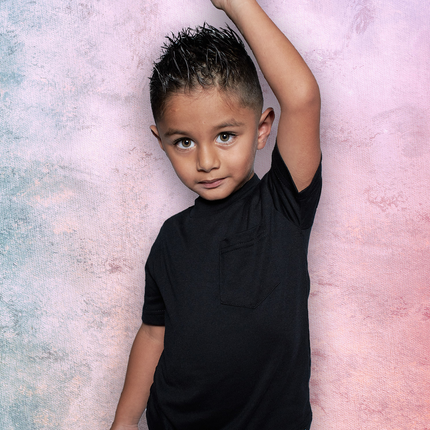 Classic Kids Pocket T Short Sleeve - Black