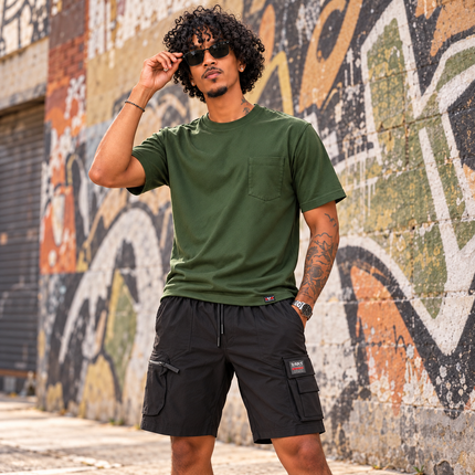 Duffel Utility Shorts - Black