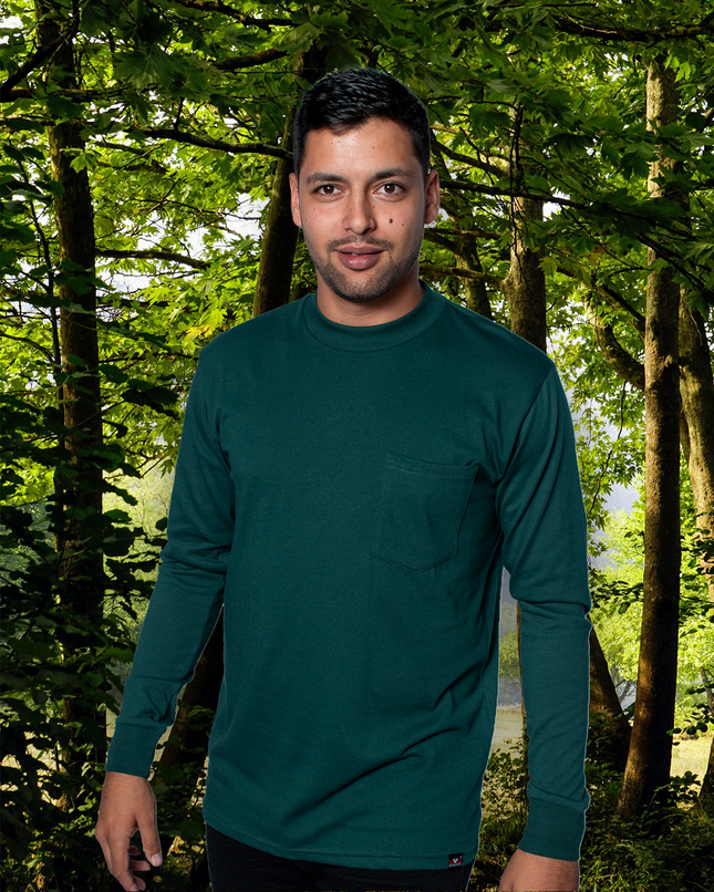 Classic Pocket T Long Sleeve - Bottle