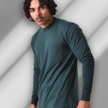 Classic Pocket T Long Sleeve - Bottle