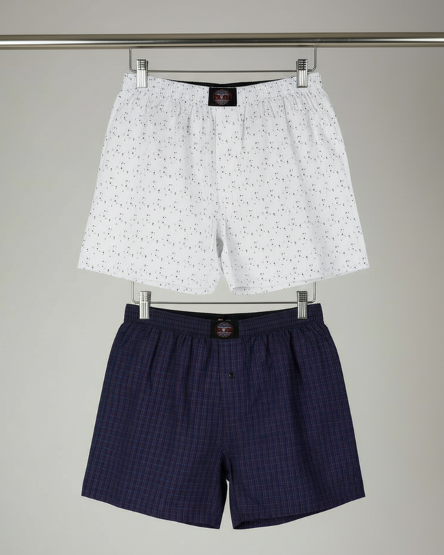 2 Pack Boxer Shorts - Multi