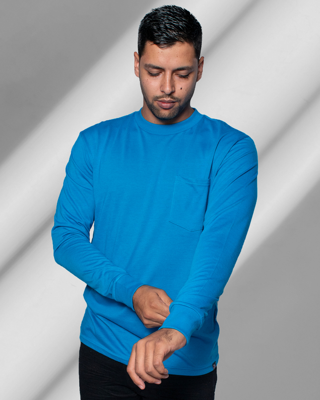 Classic Pocket T Long Sleeve - Bubblegum