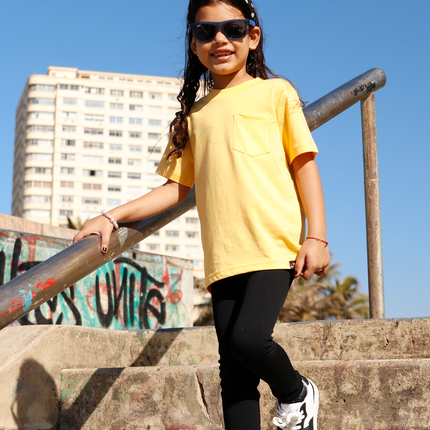Classic Kids Pocket T Short Sleeve - Butter
