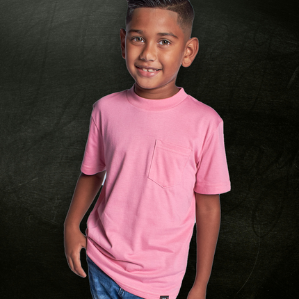 Classic Kids Pocket T Short Sleeve - Candy