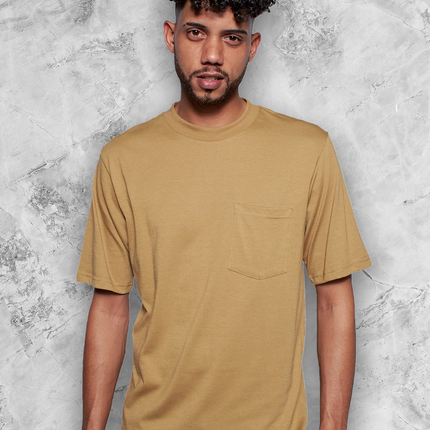 Classic Pocket T Short Sleeve - Cappucino