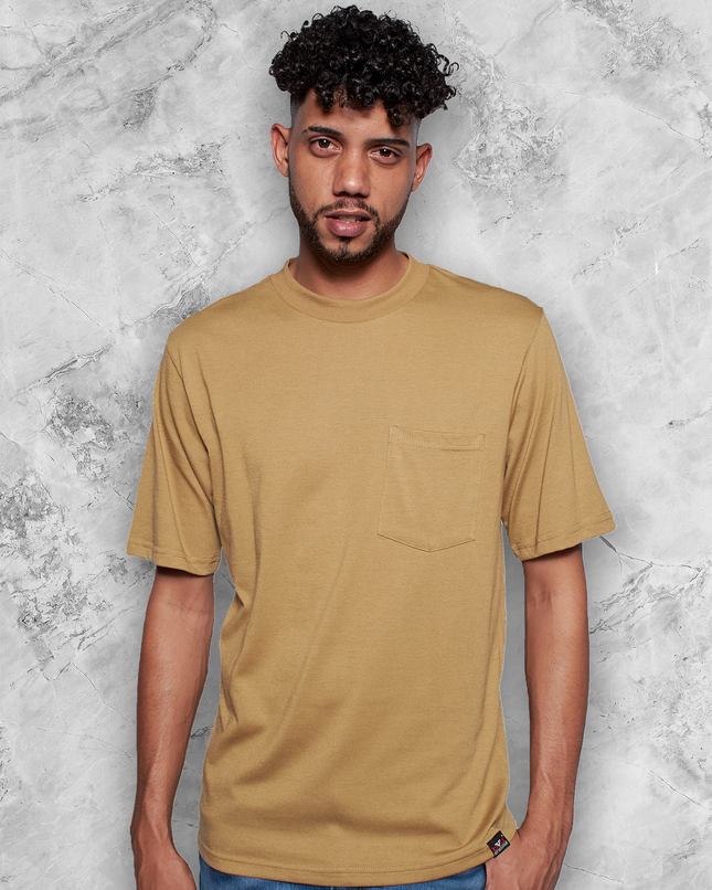 Classic Pocket T Short Sleeve - Cappucino