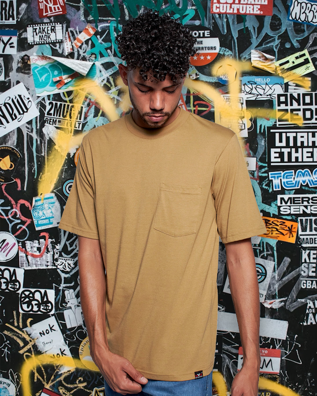 Classic Pocket T Short Sleeve - Cappucino