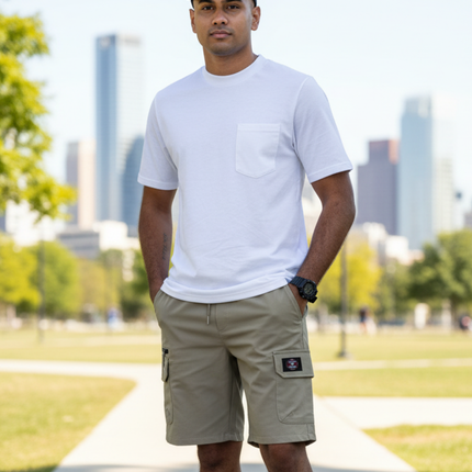 Hiking Cargo Shorts - Stone